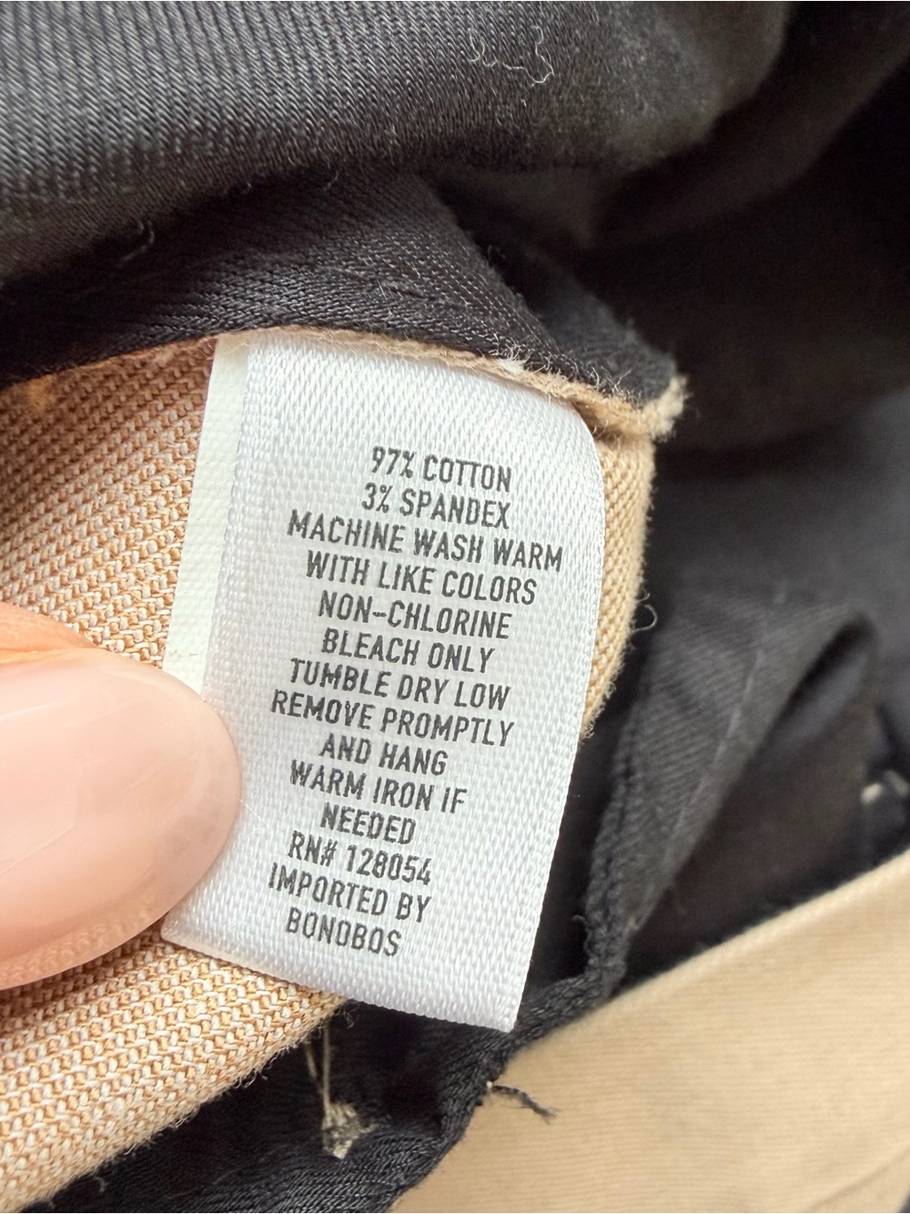Bonobos Friday Slim Men’s Pants Tan Color Pants Sz 40 / 32 Excellent Condition - Picture 6 of 9